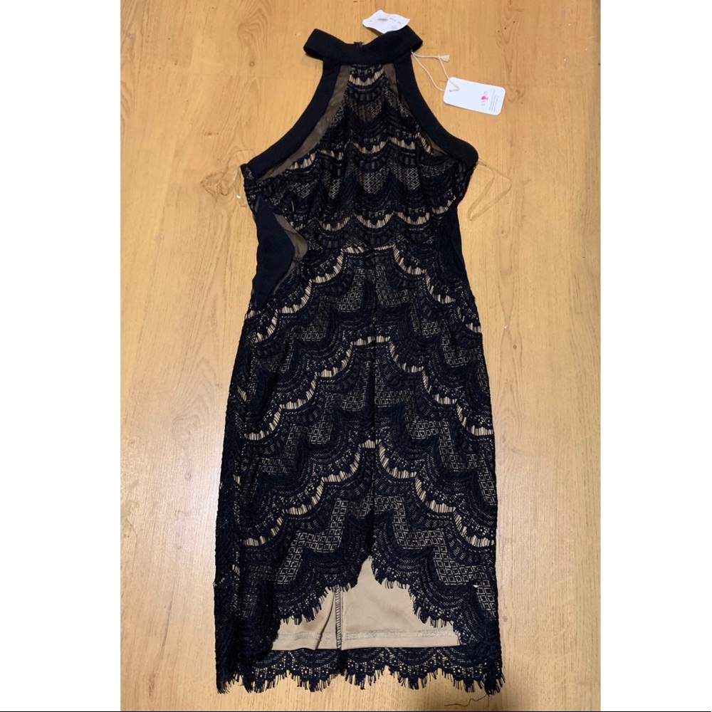 NWT Black lace dress